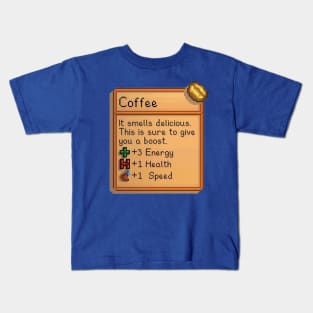 Stardew Coffee Kids T-Shirt